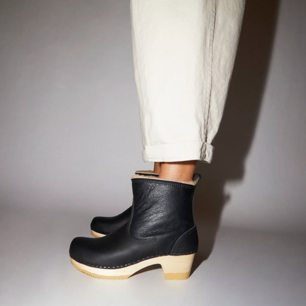 No. 6 Aviator Shearling Clog Boot 38 for 6.5 or 7